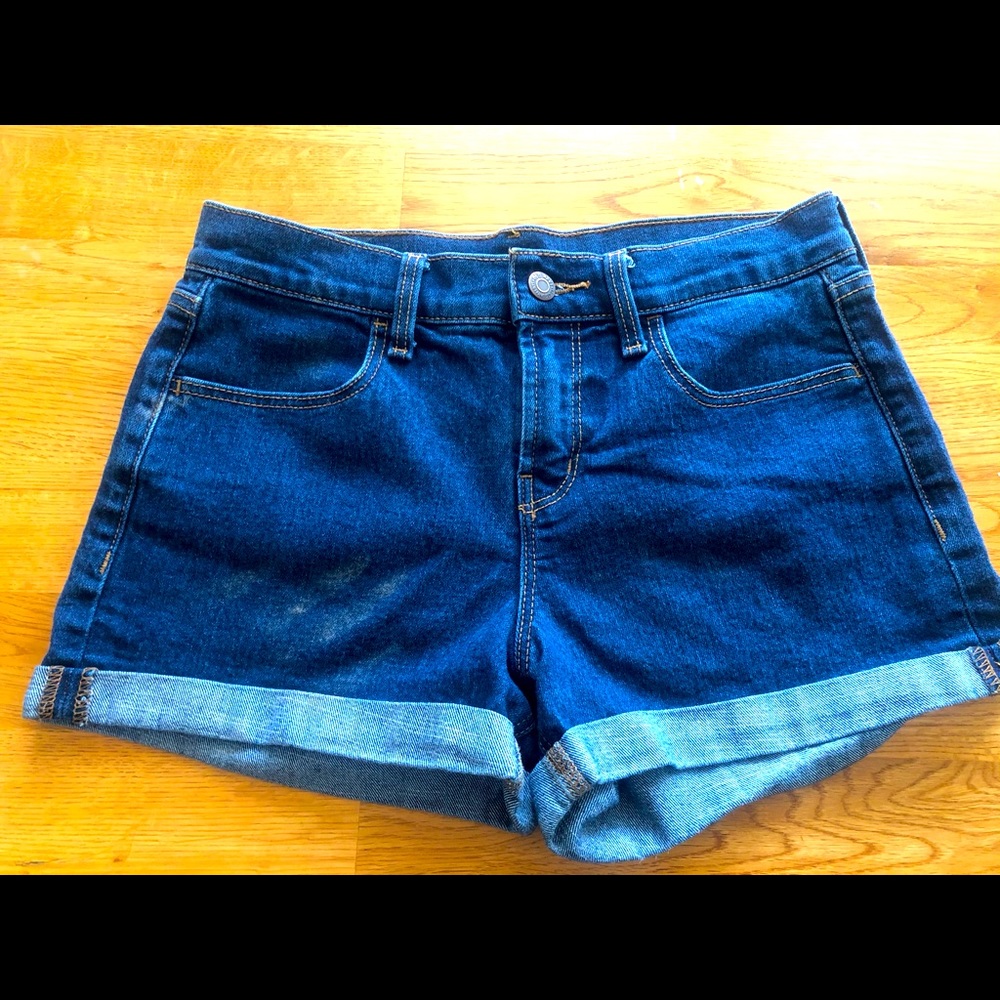 Old Navy high waist Jean shorts Women’s Juniors 2